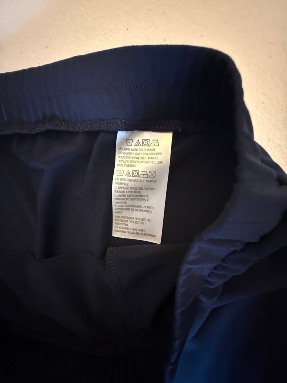 Susan Graver, Capris Pants, Navy, XL - Picture 3 of 6